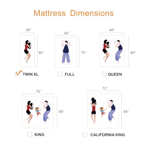 ESHINE 14 Inch Gel Memory Foam Mattress for Back Pain Relief - Dark Grey
| ESHINE 14 Inch Gel Memory Foam Twin XL Mattr